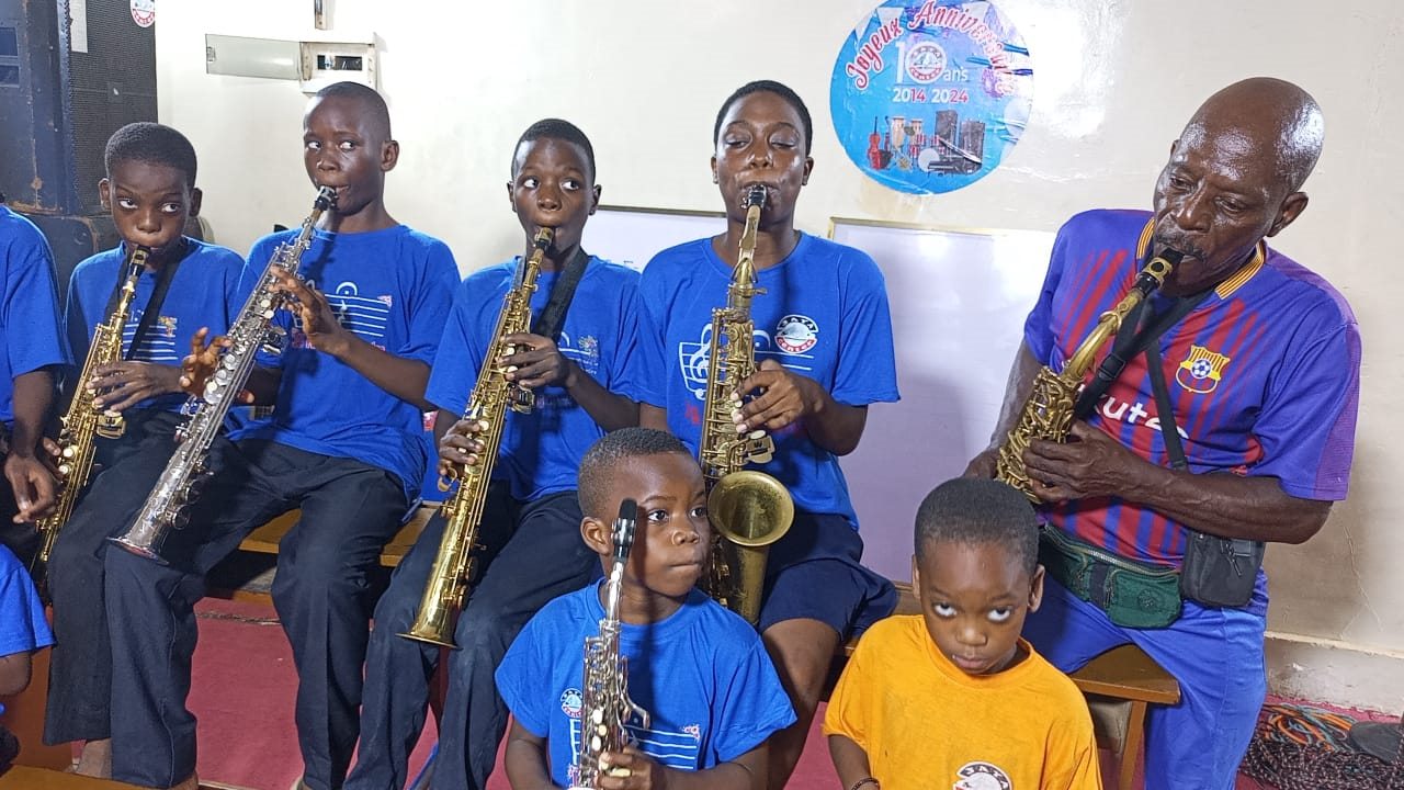 Transmission entre générations de saxophonistes