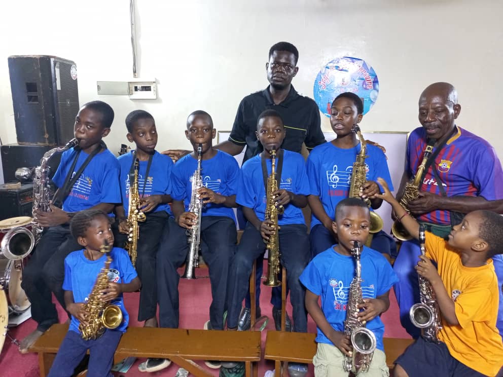 La classe de saxophone